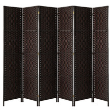 6 Panel Shyla Pine Wood Room Divider